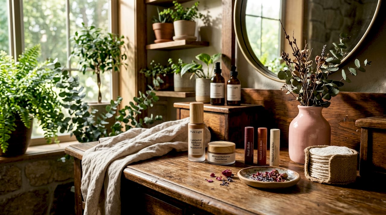 Clean makeup products for sensitive skin