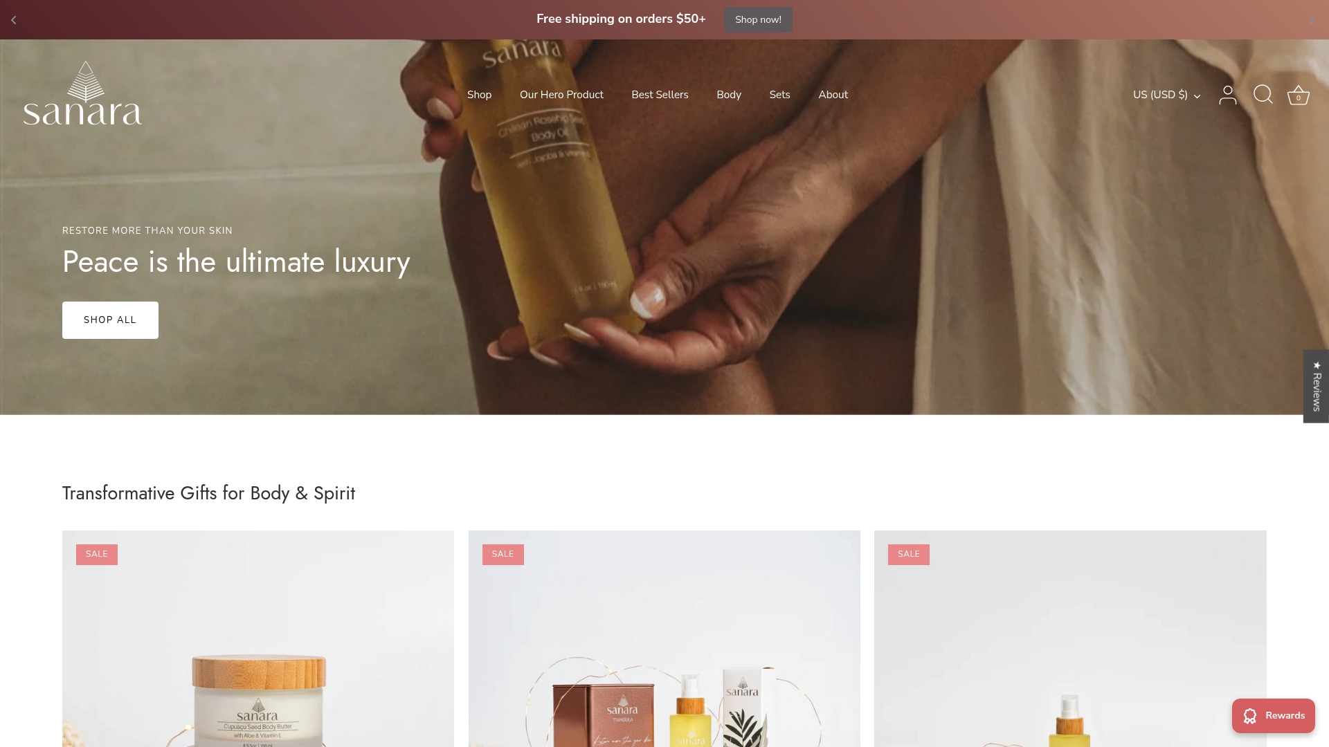 https://sanaraskincare.com