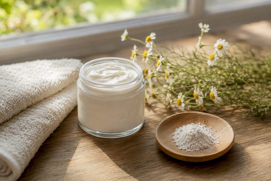 Mineral SPF moisturizer with botanical ingredients