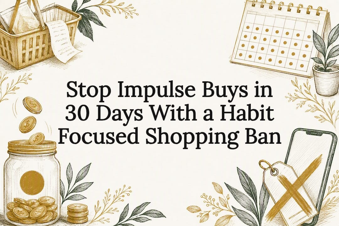 Stop Impulse Buys in 30 Days With a Habit Focused Shopping Ban
