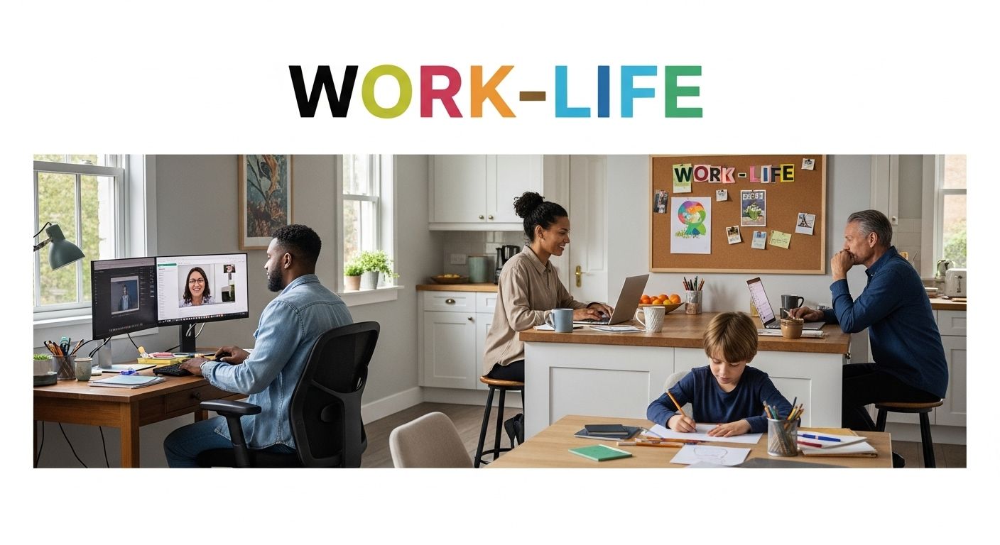 remote work home life