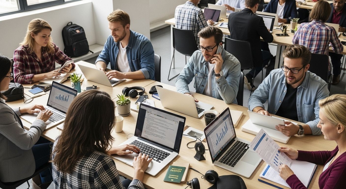 digital nomad checklist, remote work, portable workspace