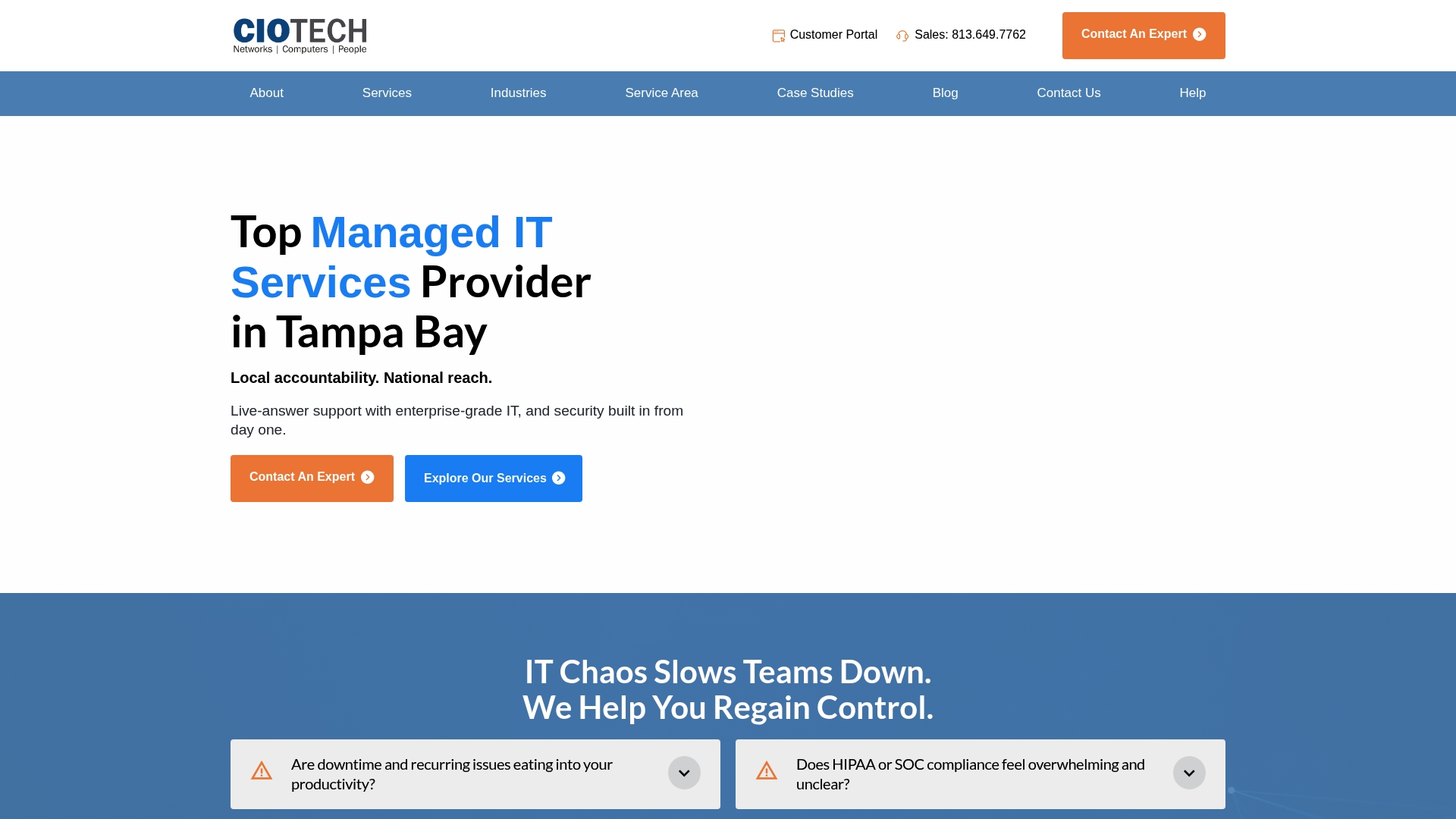 Top 3 Managed Services Tampa 2026 - Transform 42 Inc Product Screenshot