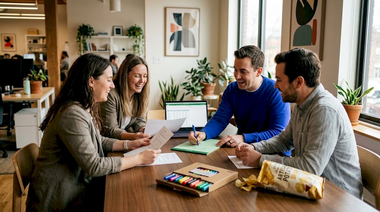 Trends In Digital Transformation 2025: Leaders Guide - Transform 42 Inc Team Planning Digital Strategy Session