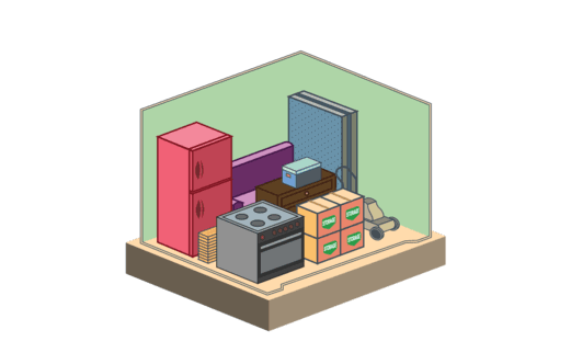 Self storage 8×10 — Island Park Storage, San Francisco