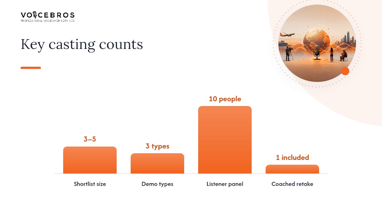 How Do You Specify and Hire the Right Voice? — overview diagram