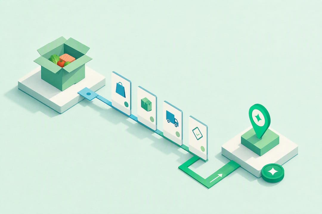Isometrische illustratie van cashback-tracking