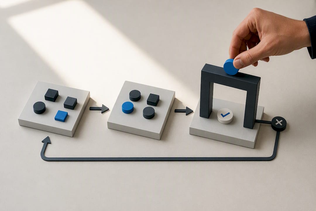 Human approval checkpoint in compliance workflow