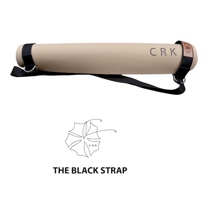 Crk Yoga Mat Carrying Strap and Exercise Strap • The Black Strap