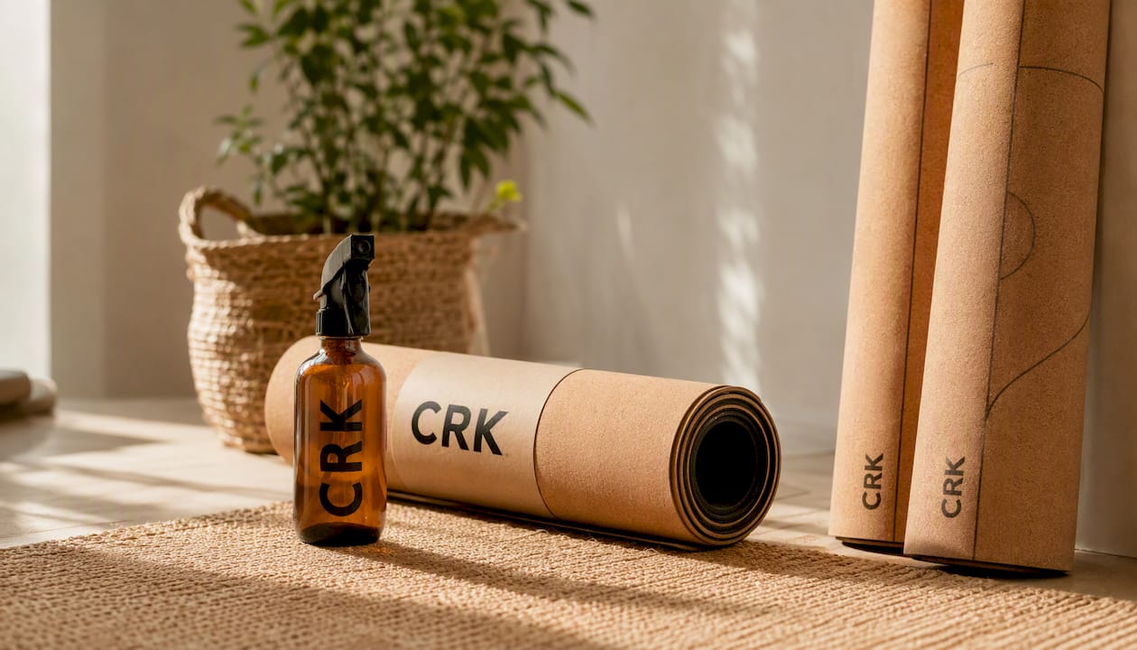 Spray Mágico Orgánico de Crk • Potente spray quitamanchas para esterillas de yoga 🍃 Aroma a bosque