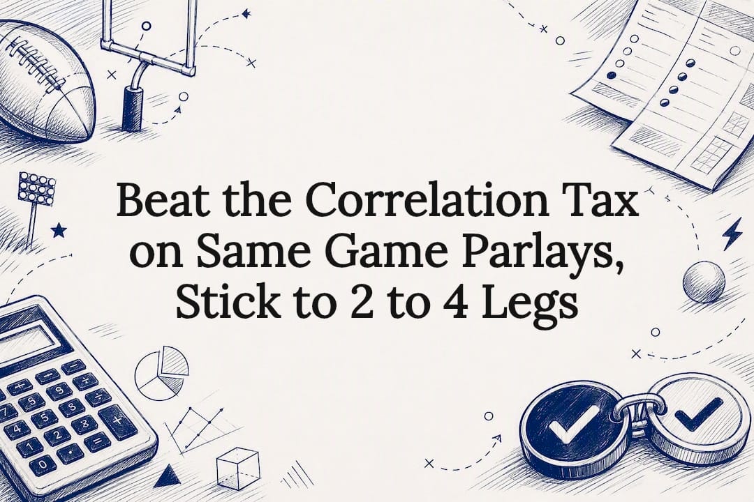Decorative same game parlay title card