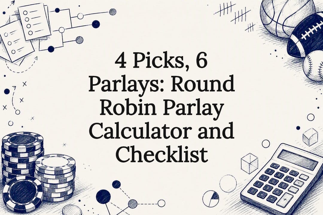 Decorative round robin parlay title card