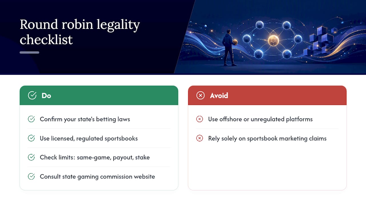 Are Round Robin Parlays Legal Where You Bet? — overview diagram