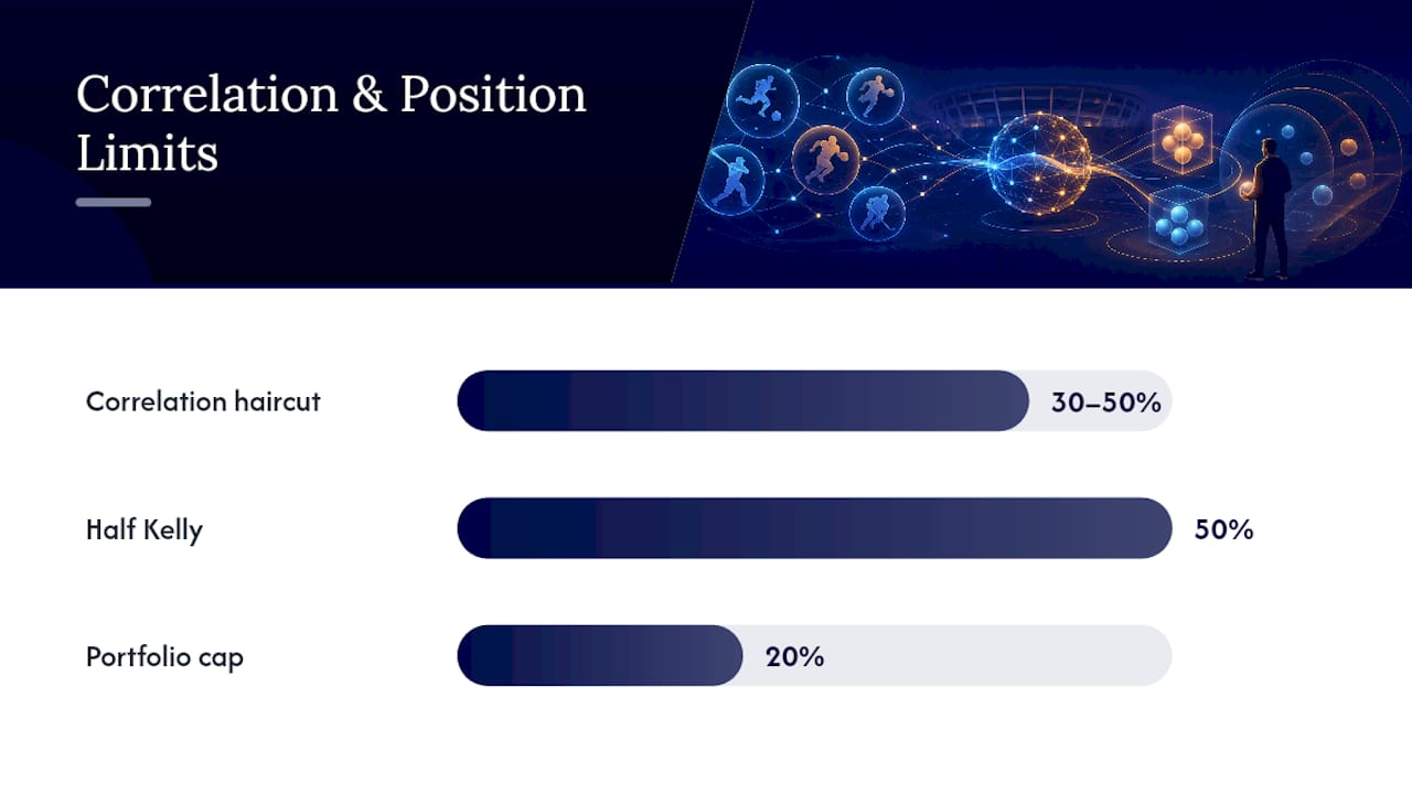 Managing Correlated Bets Without Blowing Up Your Bankroll — overview diagram