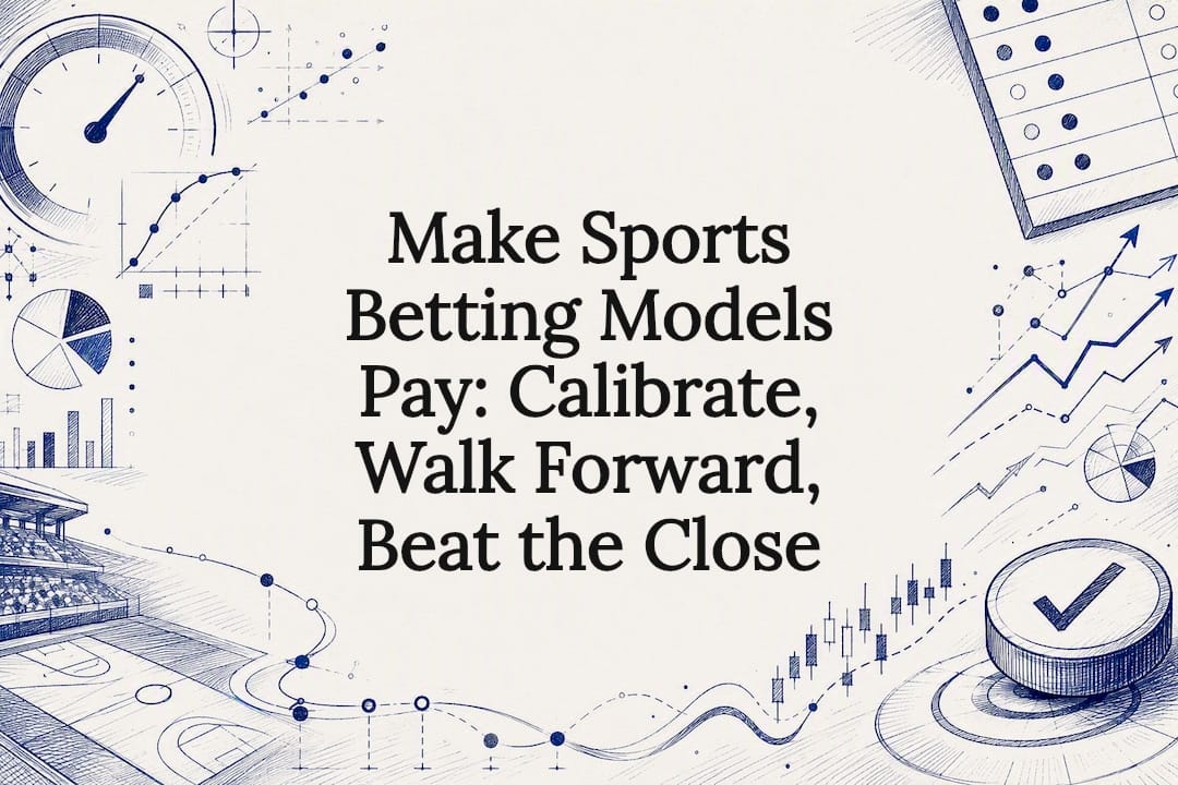 Decorative sports betting model title card