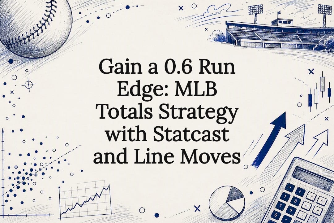Decorative MLB totals strategy title card