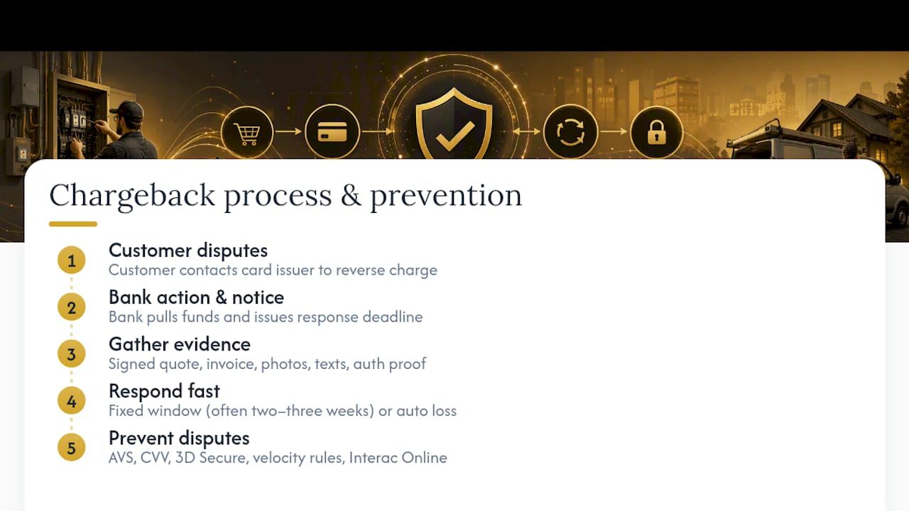 How do chargebacks and disputes actually work? — overview diagram