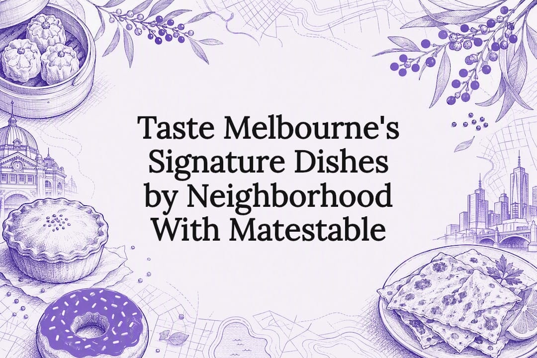 Decorative Melbourne dishes title card