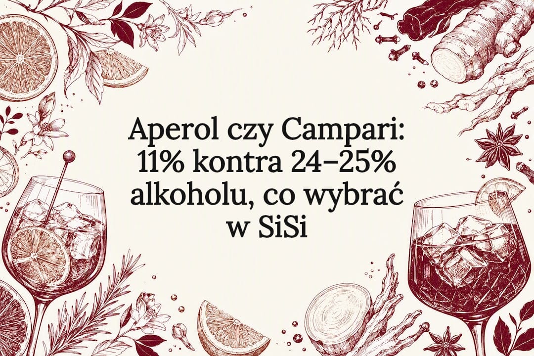 Ilustracja tytułowa porównania aperitifów