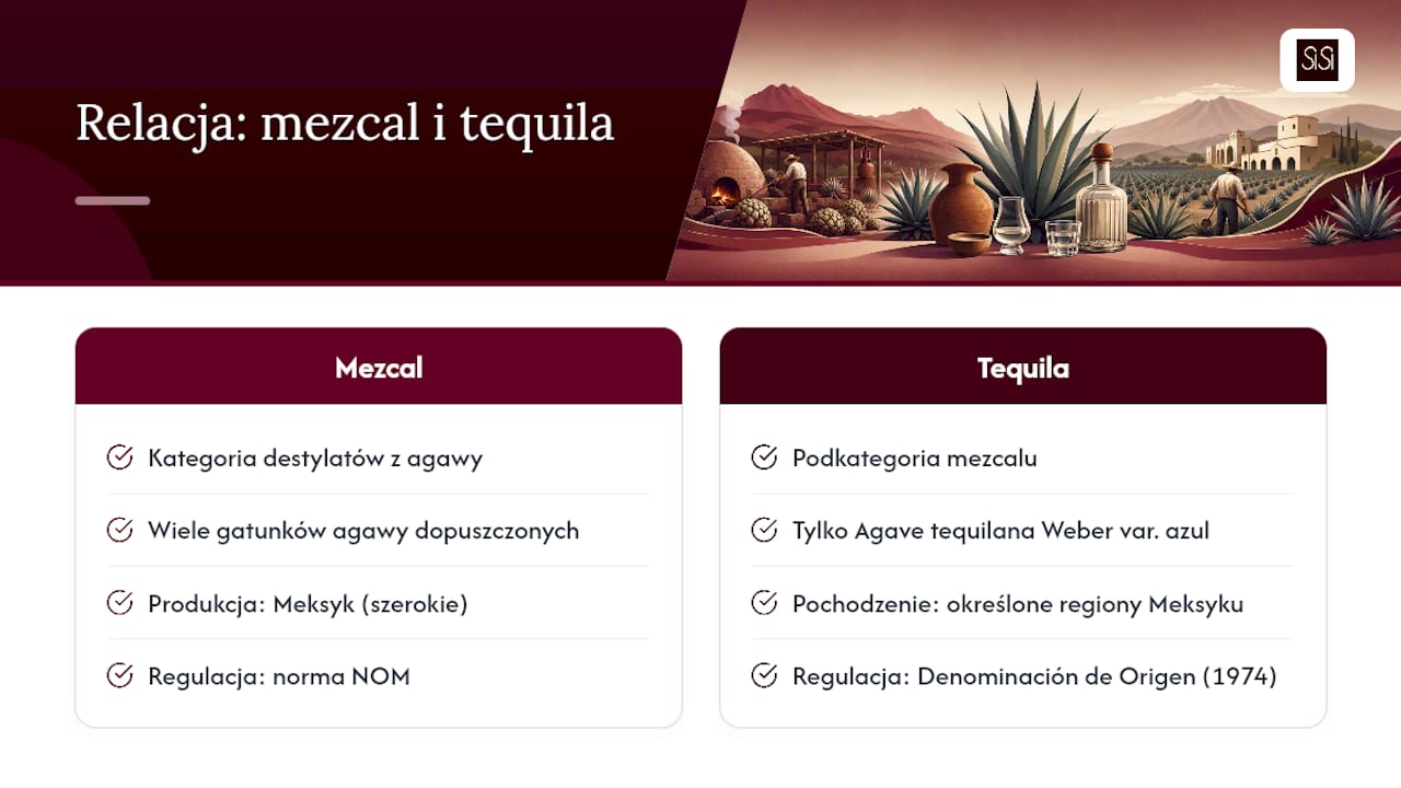 Tequila jako podkategoria mezcalu