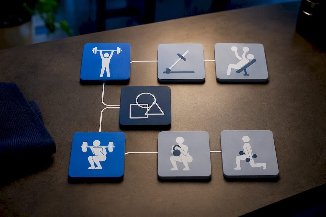 Exercise substitutions preserving movement patterns