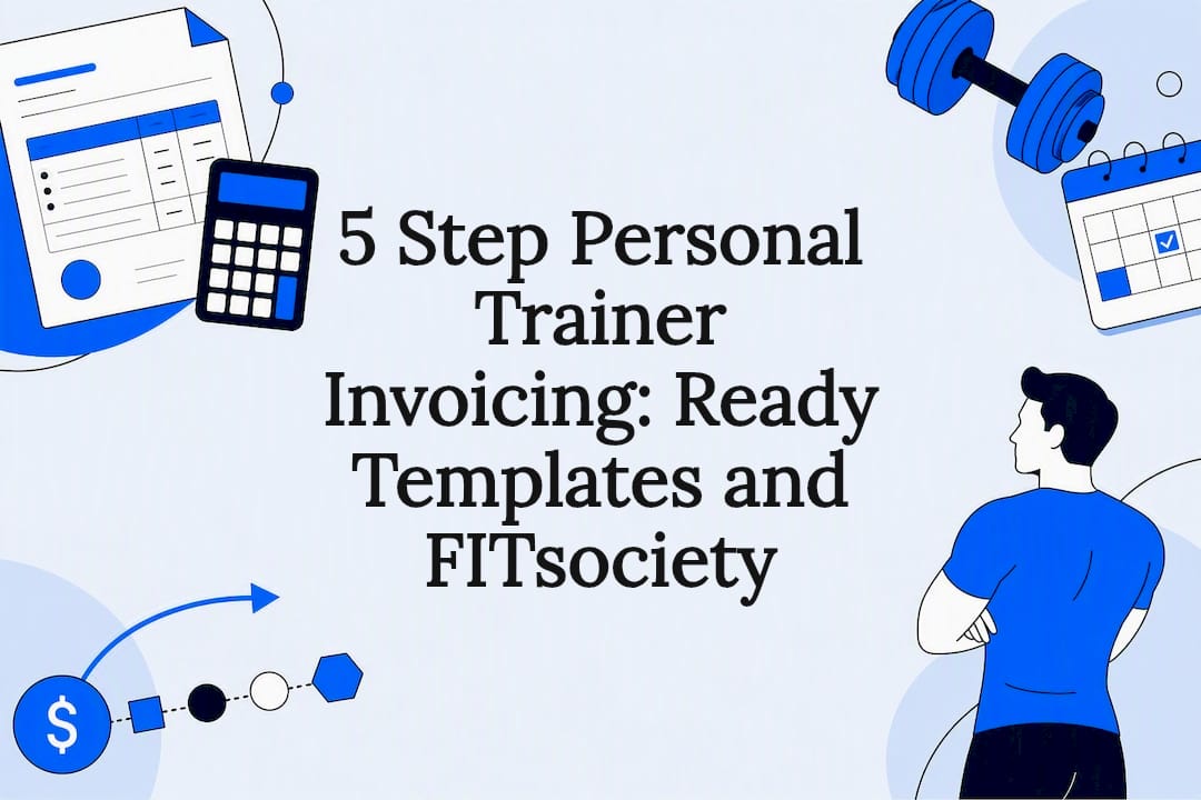 5 Step Personal Trainer Invoicing: Ready Templates and FITsociety