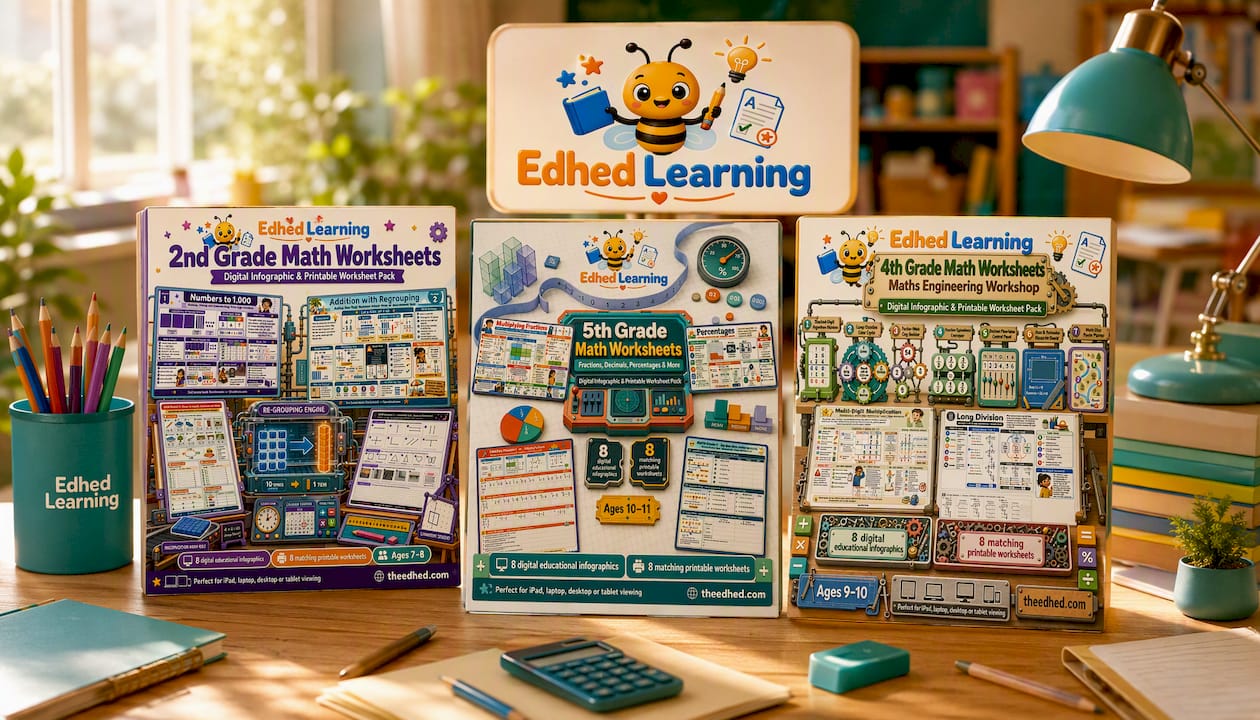 2nd Grade Math Worksheets – Kids Digital Course & Printable Worksheets