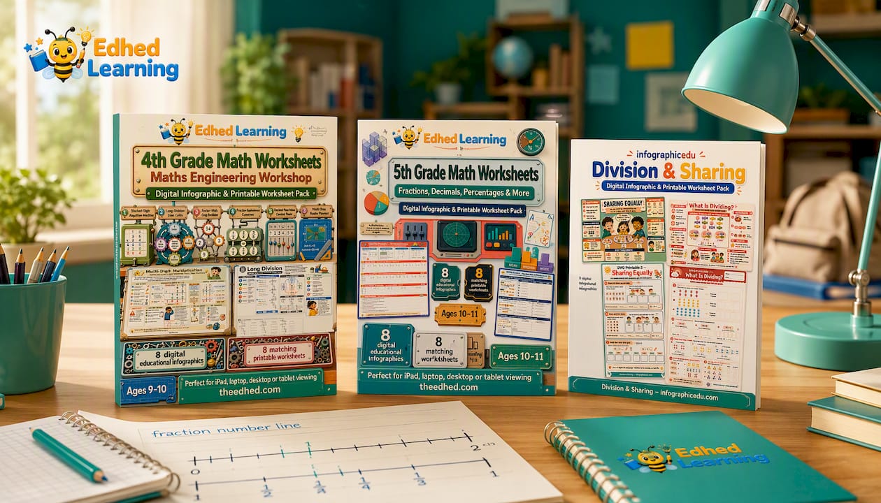 4th Grade Math Worksheets – Kids Digital Course & Printable Worksheets