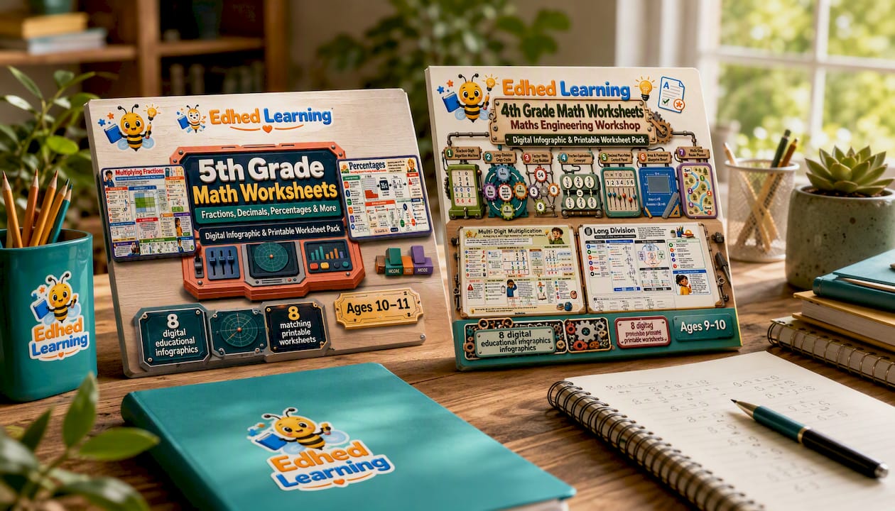 5th Grade Math Worksheets – Kids Digital Course & Printable Worksheets