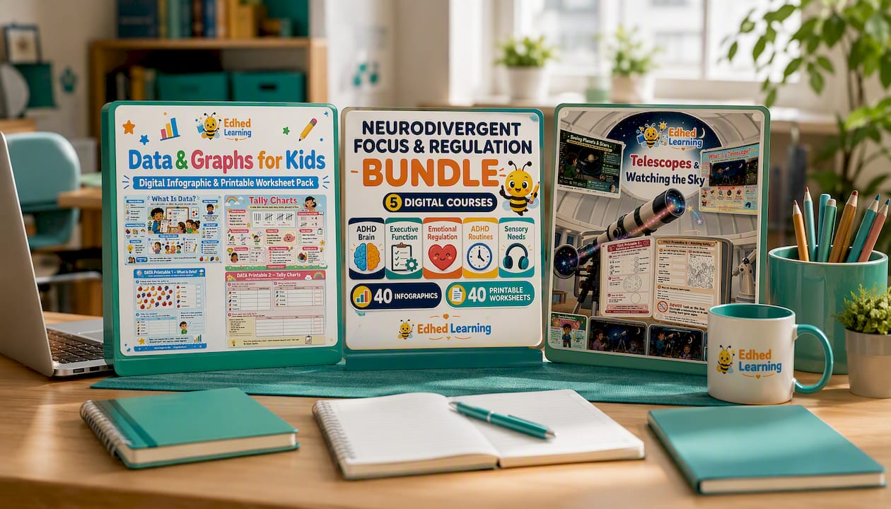 Data & Graphs for Kids - Kids Digital Course & Printable Worksheets