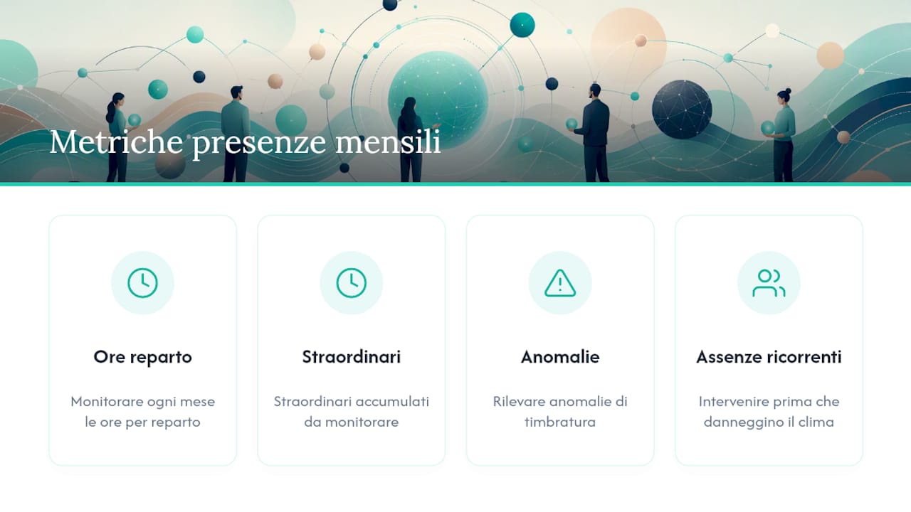 Quattro indicatori per monitorare le presenze