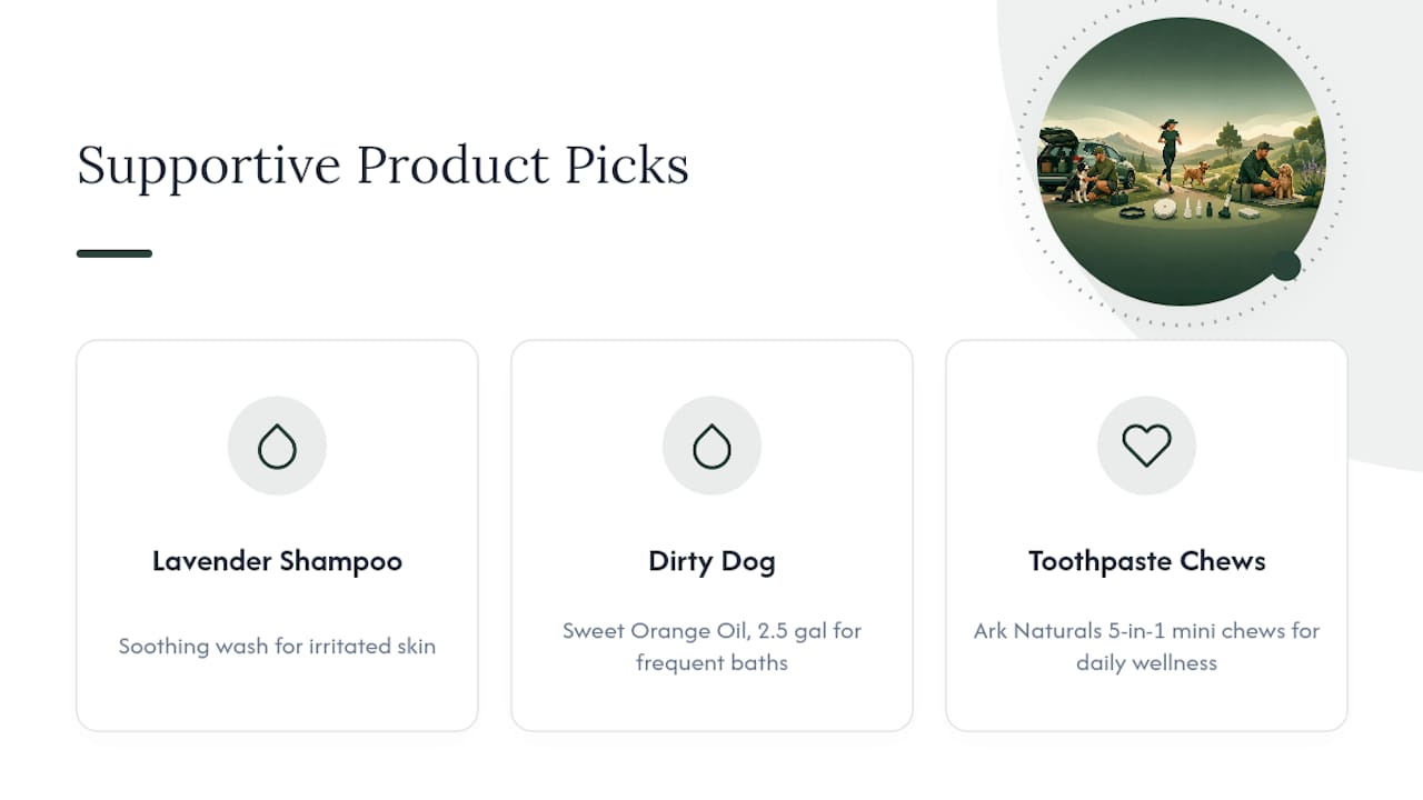 Product Picks That Support Your Flea and Tick Routine — overview diagram
