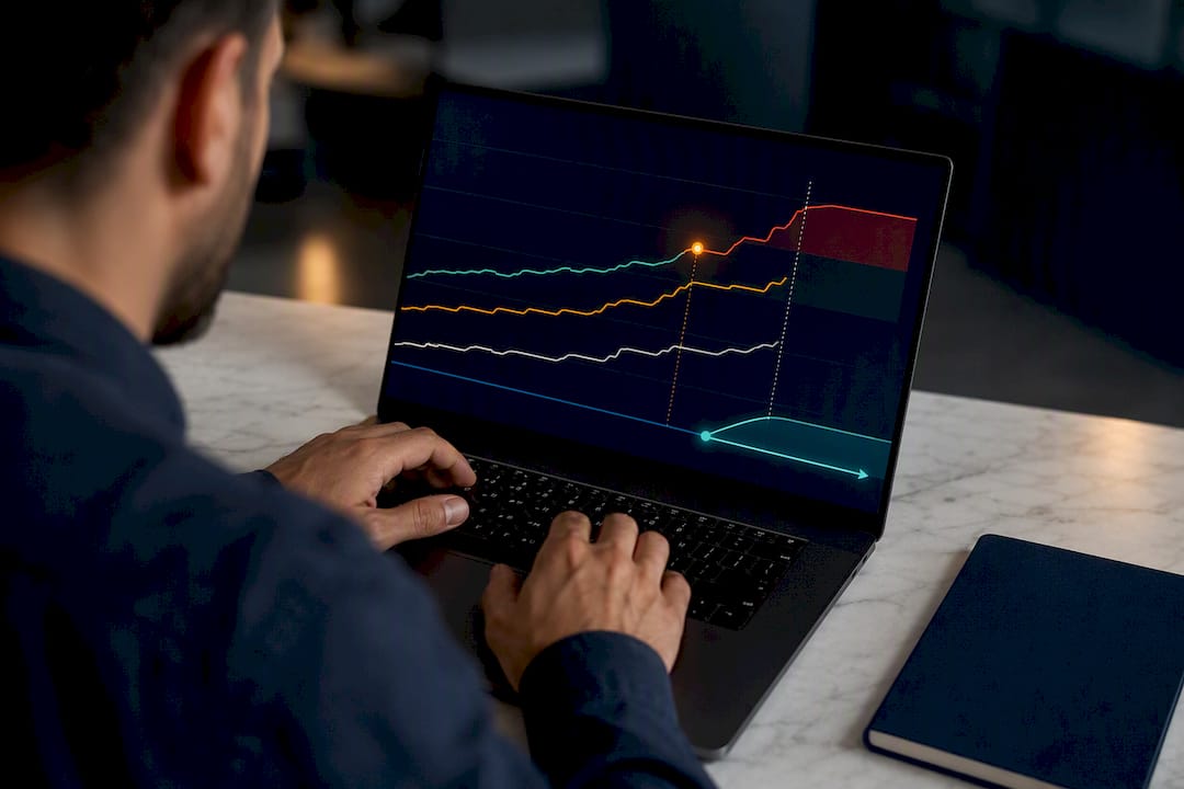 Anomaly signals detected before alert threshold