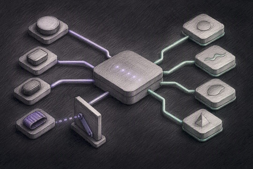Wearable data flowing through normalization layer