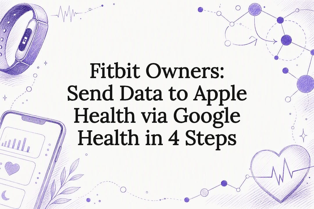 Fitbit Owners: Send Data to Apple Health via Google Health in 4 Steps