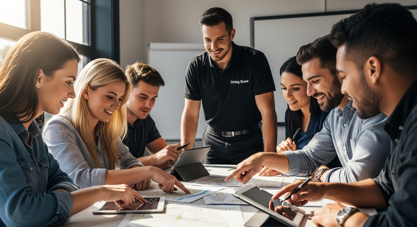apprenants conduite théorie pratique