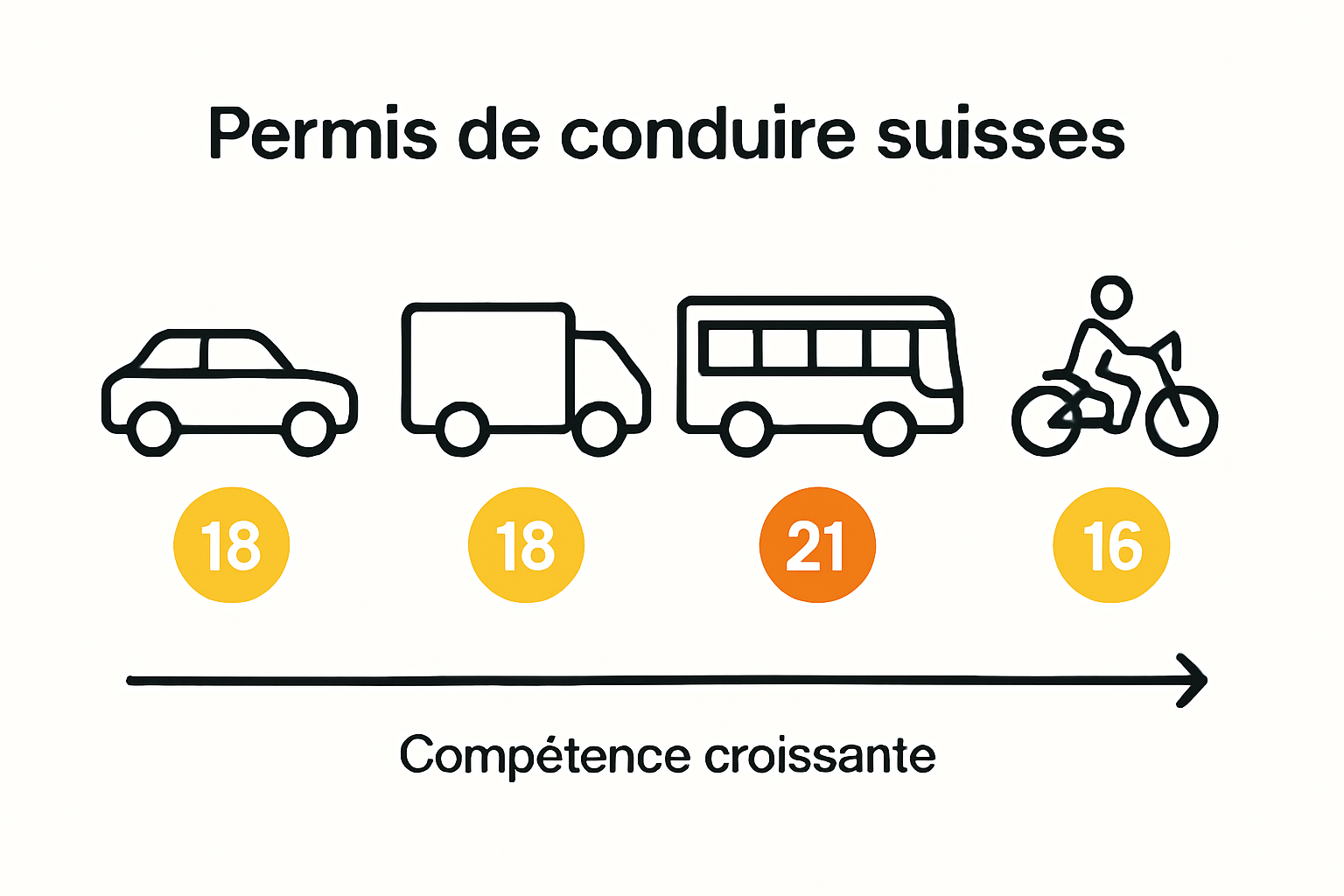 Cadre légal du permis en Suisse