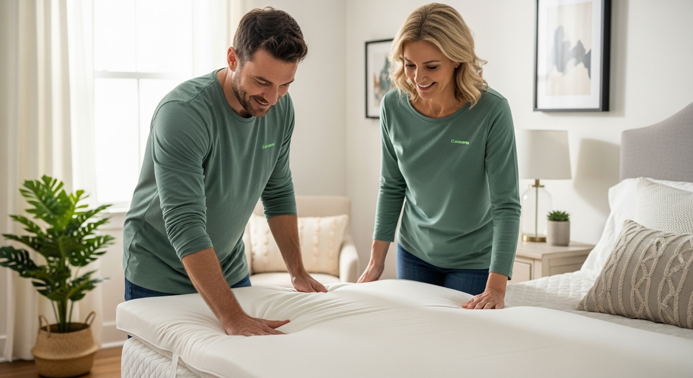 mattress topper δοκιμή
