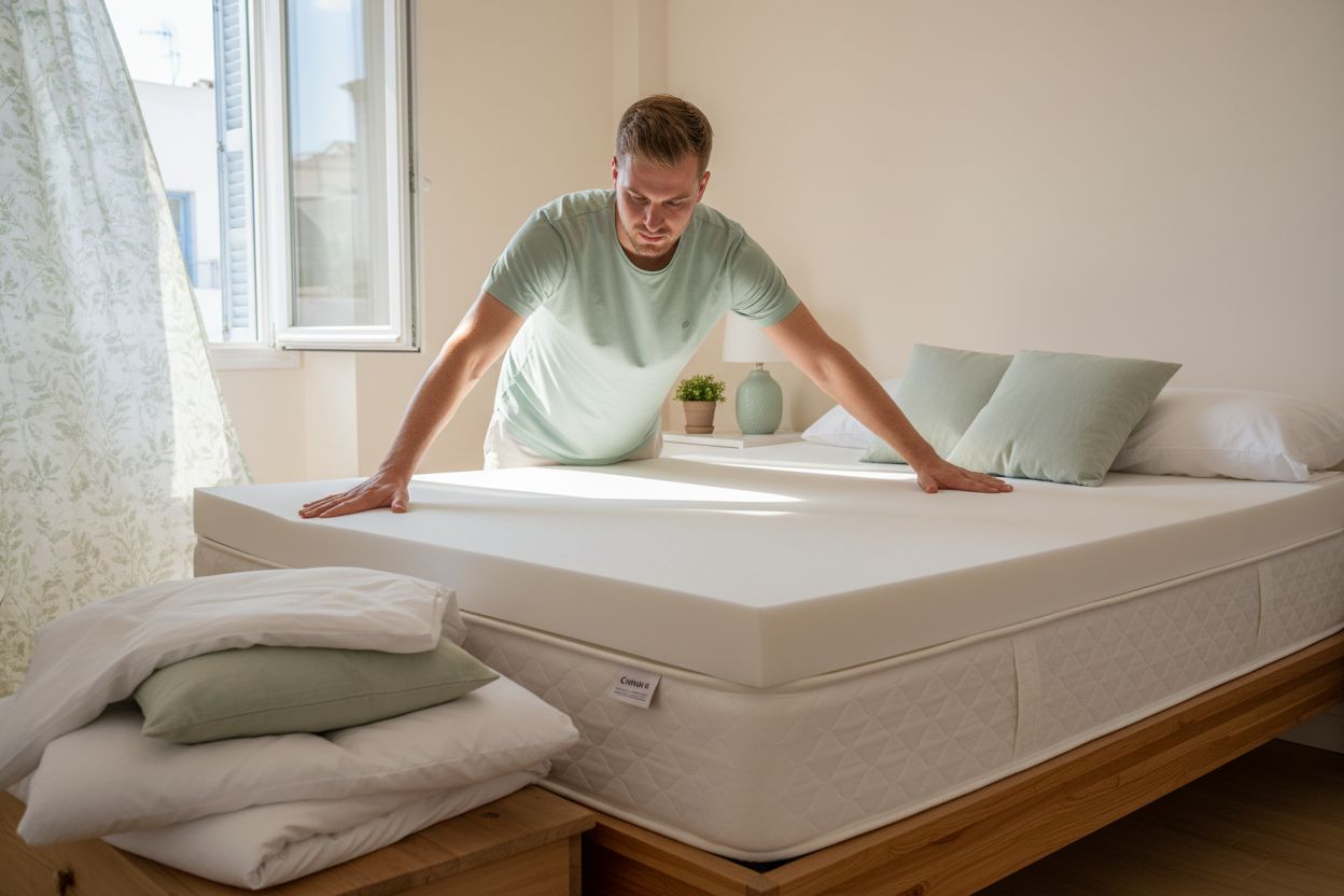 στρώμα ανανέωση topper εφαρμογή