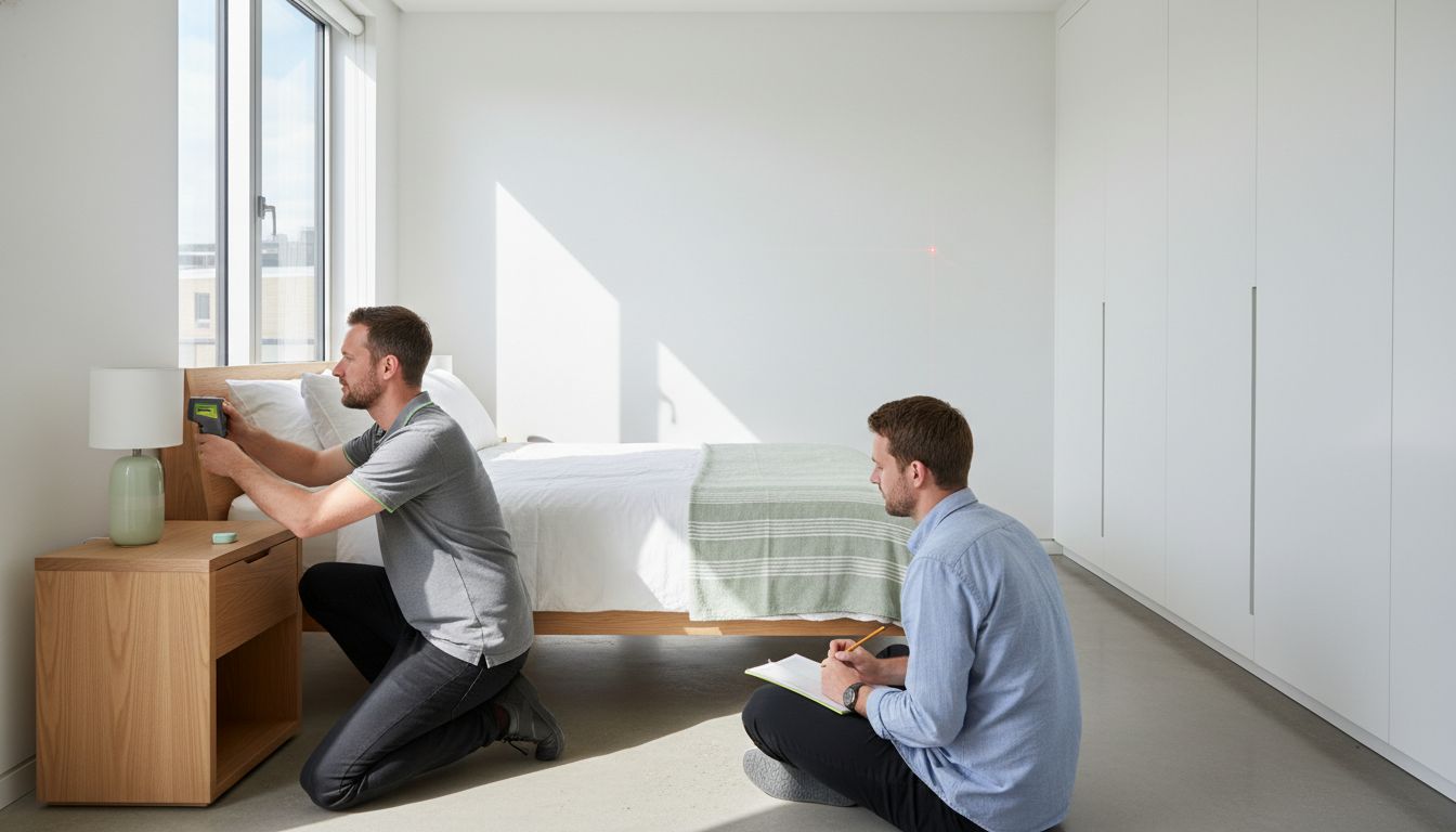 μέτρηση χώρου στρώμα