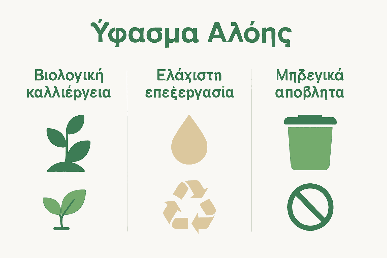 Infographic showing sustainable strategies of Aloe Vera fabric production