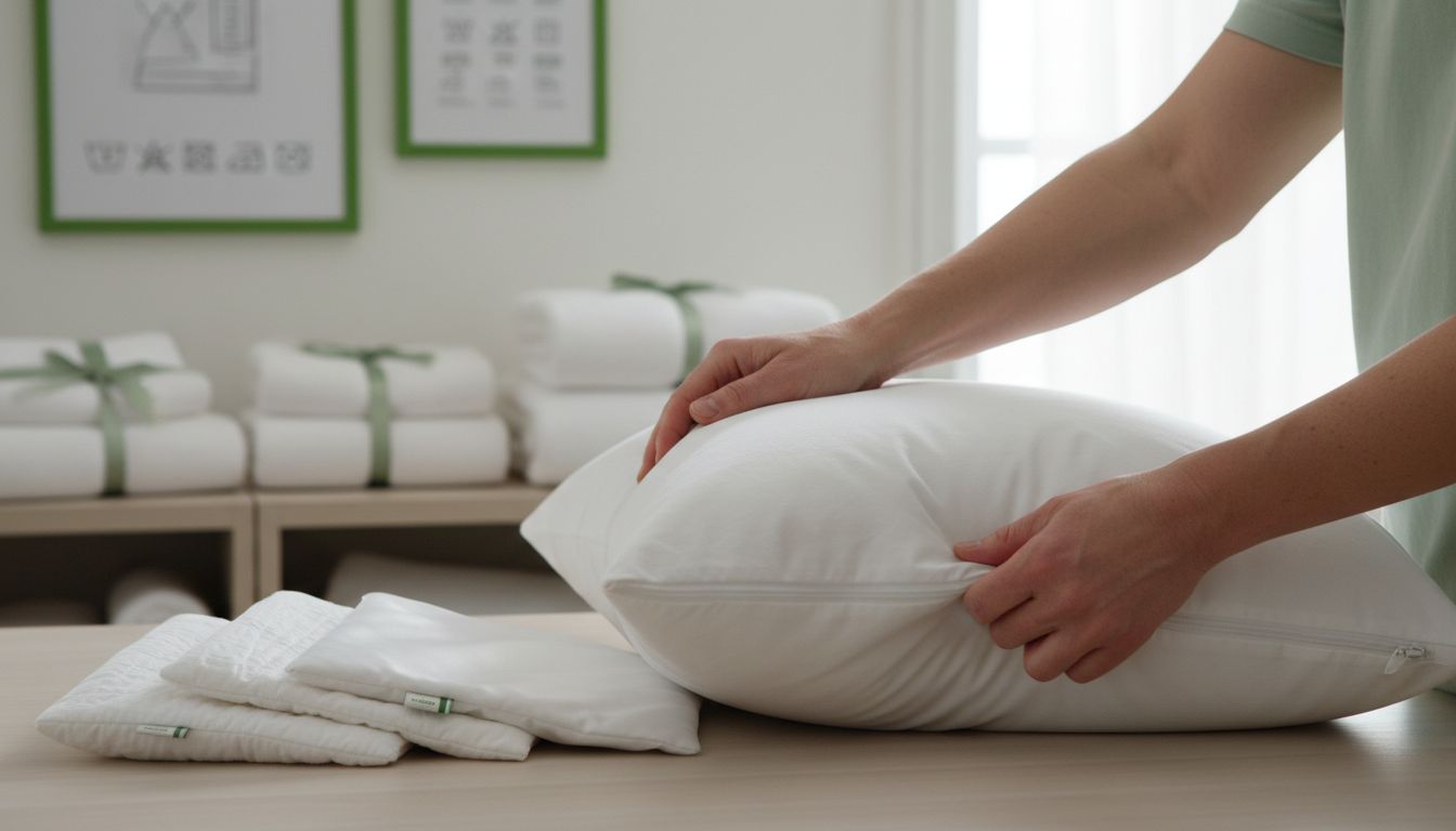 pillow covers materials usage