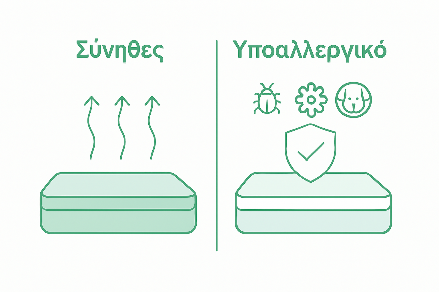 Οδηγός: Πώς να προστατευθείτε από τα αλλεργιογόνα στα στρώματα