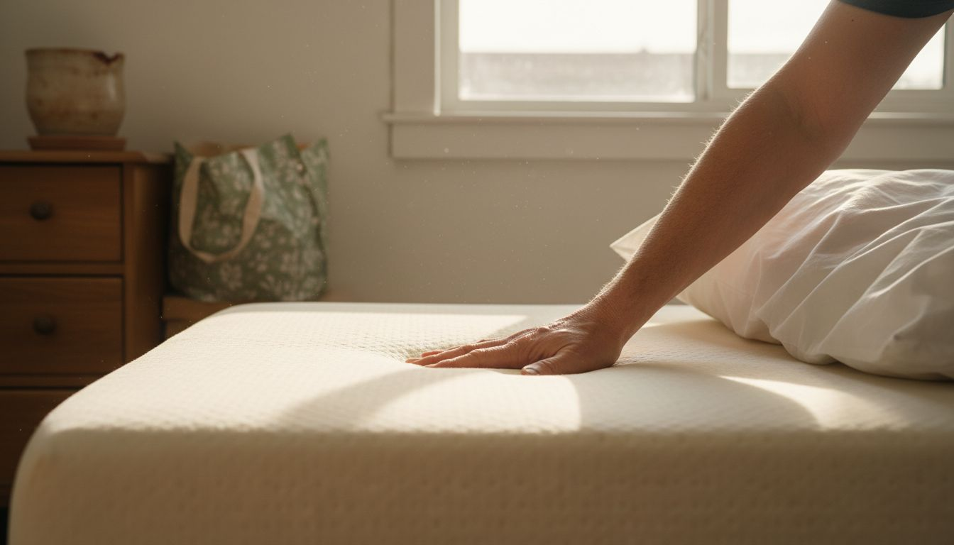 Στρώμα από φυσικό λάτεξ με χειροποίητη επεξεργασία για μέγιστη άνεση