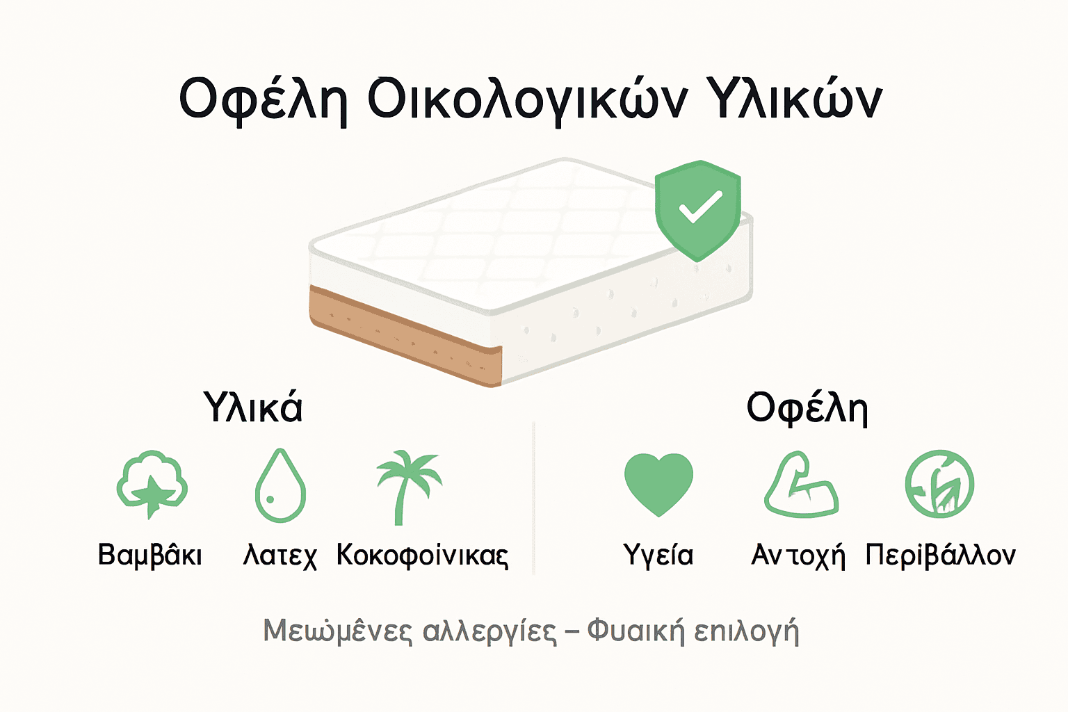 Εικονογράφηση με οικολογικά υλικά και τα οφέλη τους για το περιβάλλον