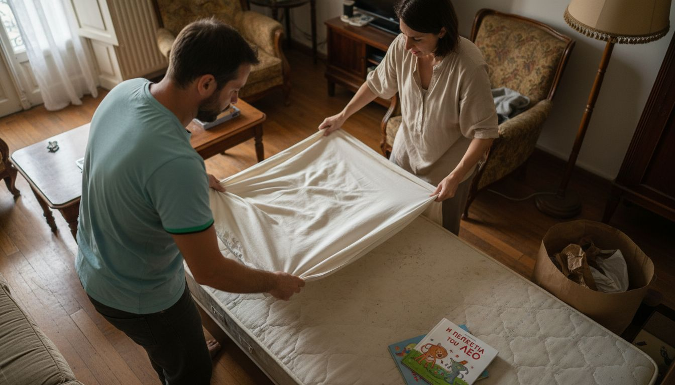 Πλεονεκτήματα οικολογικών υλικών ύπνου για παιδιά 2 Πώς αλλάζουμε το οργανικό σεντόνι στο παιδικό κρεβάτι