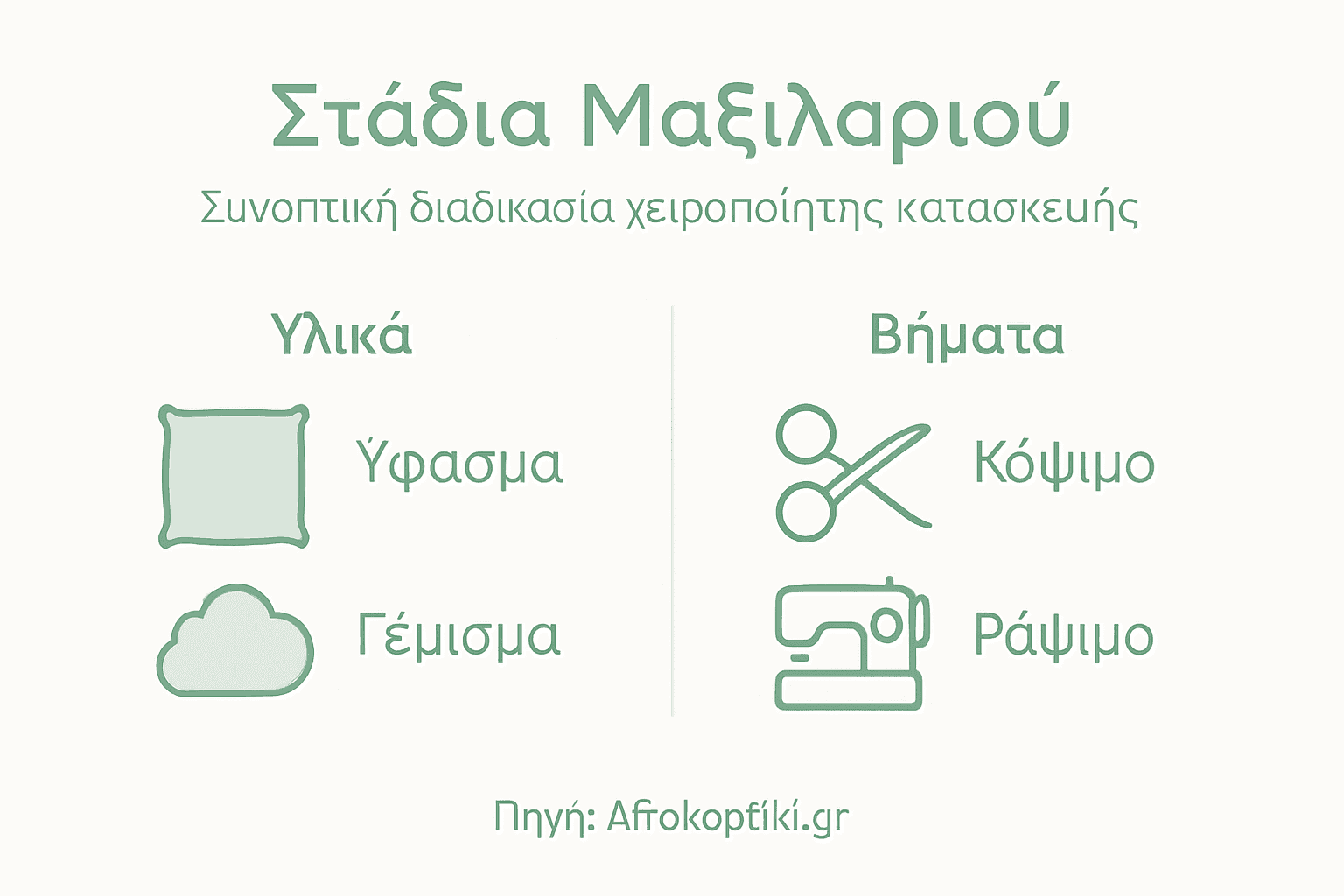 Βήμα βήμα κατασκευή διακοσμητικών μαξιλαριών για το σπίτι 3 Εικονογραφημένος οδηγός με βήματα και υλικά για να φτιάξετε μόνοι σας μαξιλάρι