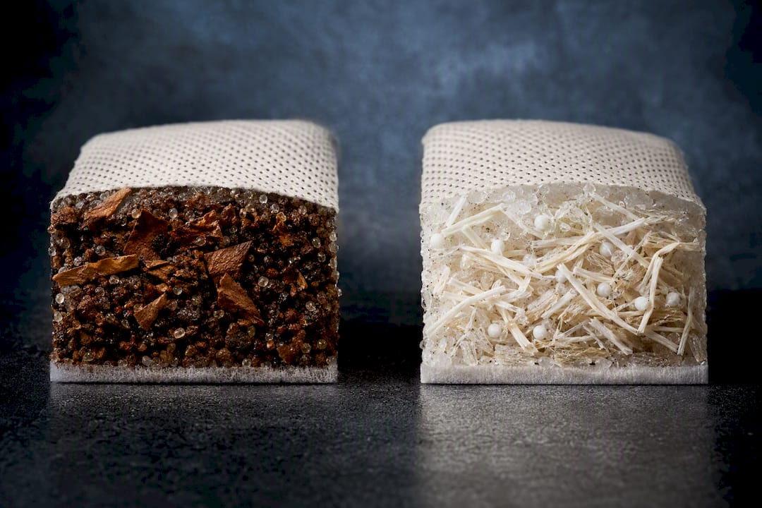 Illustration comparing tobacco and pouch fillings