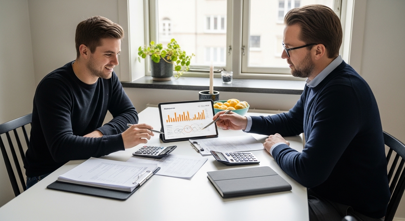 forhandling lejlighedssalg skridt