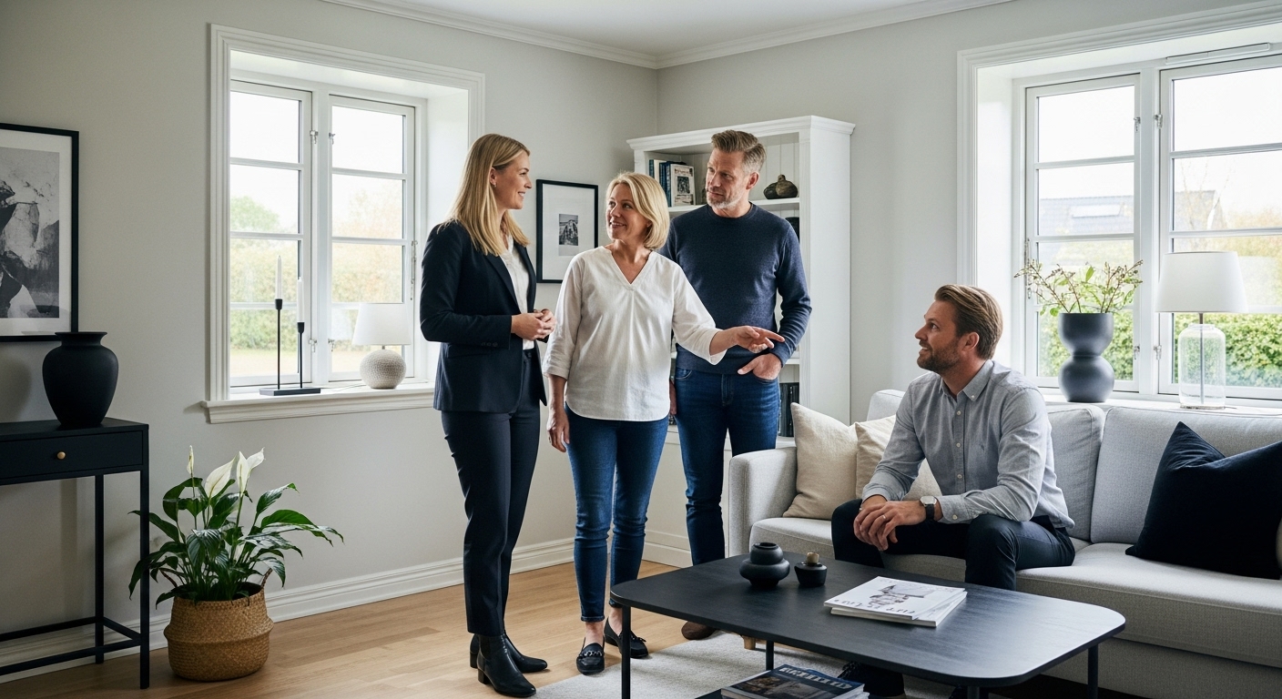 boligfremvisning indretning oprydning